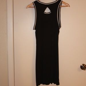 Black Rib Knit Dress